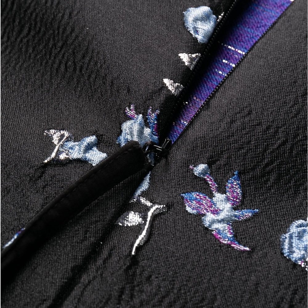 Floral Puff Sleeve Dress - Picture 4 of 4